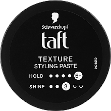 Паста для укладання волосся - Taft Styling Paste Gentle On Hair & Scalp — фото N2