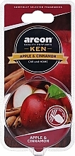 Парфумерія, косметика Ароматизатор повітря "Яблуко та кориця" - Areon Ken Apple & Cinnamon