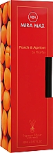 Аромадиффузор - Mira Max Peach & Apricot Fragrance Diffuser With Reeds — фото N3