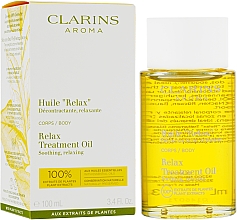 Масло для тела "Расслабляющее" - Clarins Aroma Relax Body Treatment Oil — фото N2