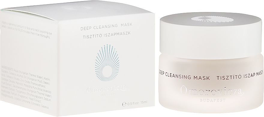 Очищувальна маска для обличчя - Omorovicza Deep Cleansing Mask (міні) — фото N1