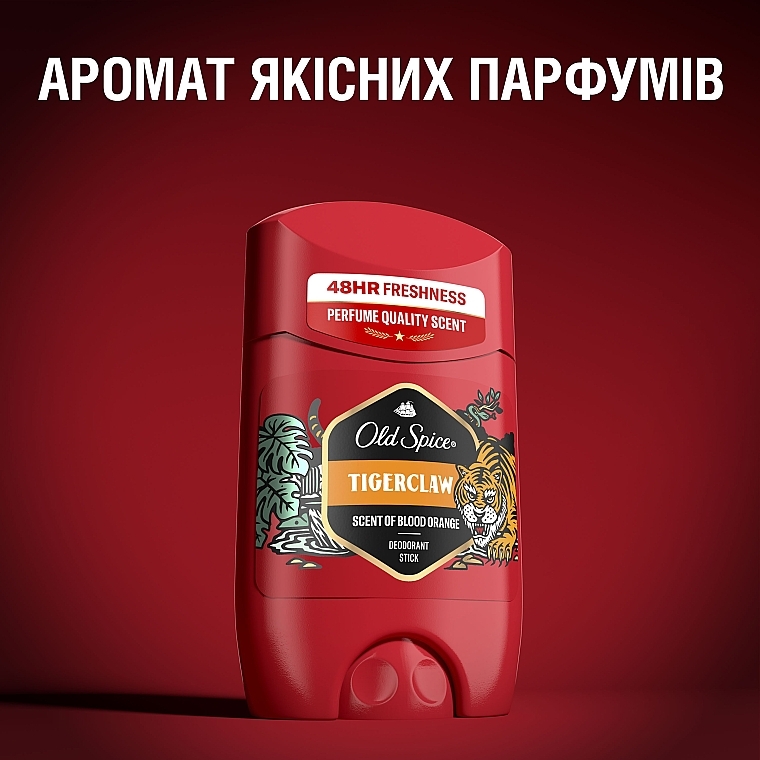 Твердый дезодорант - Old Spice Tiger Claw Deodorant — фото N6