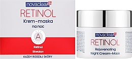 Омолоджувальна нічна крем-маска для обличчя - Novaclear Retinol Rejuvenating Night Cream-Mask — фото N2