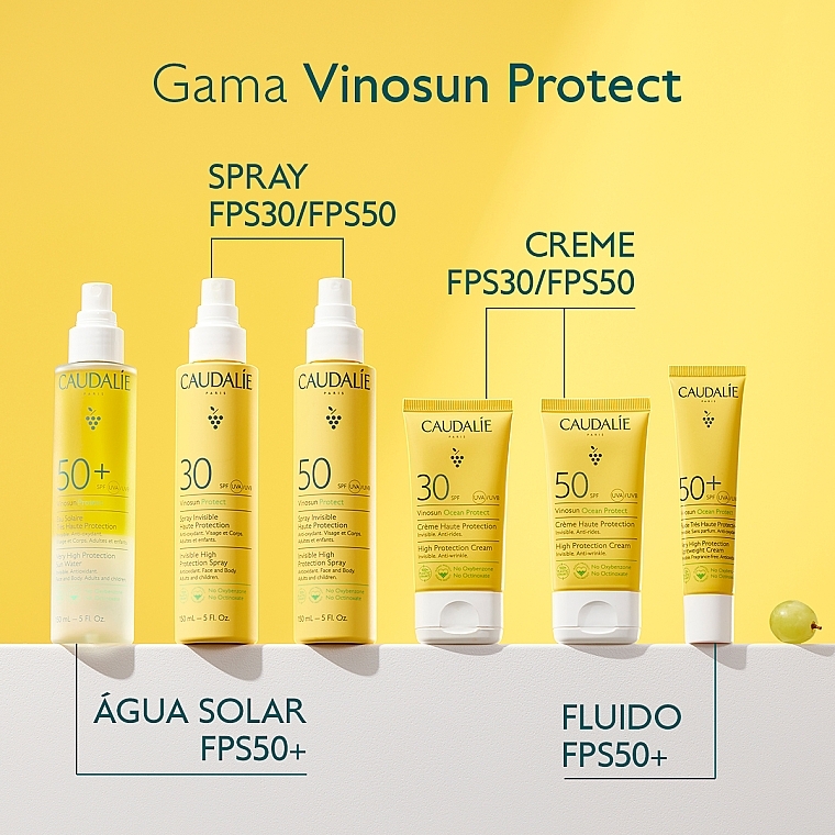 Сонцезахисний спрей для обличчя та тіла - Caudalie Vinosun Protect Spray Invisible SPF30 — фото N7