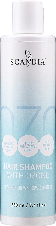 Шампунь для волос с озоном - Scandia Cosmetics Ozo Shampoo With Ozone — фото N1
