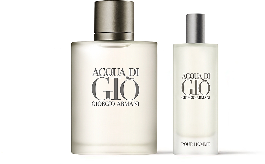 Giorgio Armani Acqua di Gio Pour Homme - Набор (edt/50ml + edt/15ml) — фото N2