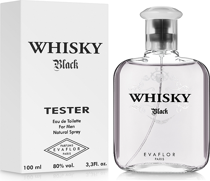 Evaflor Whisky Black - Туалетная вода (Тестер с крышечкой) — фото N2