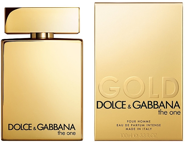 Dolce & Gabbana The One Gold Eau Intense for Men - Парфюмированная вода — фото N2