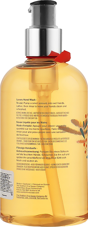 Гель для мытья рук - Scottish Fine Soaps Citrus Spice Hand Wash — фото N2