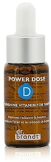 Вітамінна сироватка для обличчя - DR. Brandt Power Dose D Sunshine — фото N2