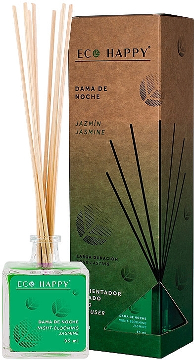 Аромадифузор "Леді ночі" - Eco Happy Tropical Mango Reed Diffuser — фото N1