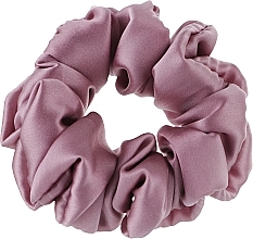 Парфумерія, косметика Резинка для волосся з натурального шовку, рожева - ScrunchyUA