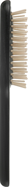 Прямоугольная щетка для мужчин, черная - Tek Salone — фото N2