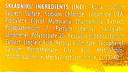 Шампунь для нормального волосся - Pollena Savona Familijny Camomile & Vitamins Shampoo — фото N4