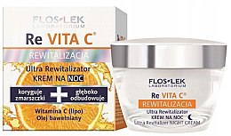 Духи, Парфюмерия, косметика Ультра-регенерирующий ночной крем для лица - Floslek Revita C Ultra Revitalizer Night Cream