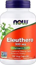 Рослинні Капсули, 500 мг - Now Foods Eleuthero — фото N1