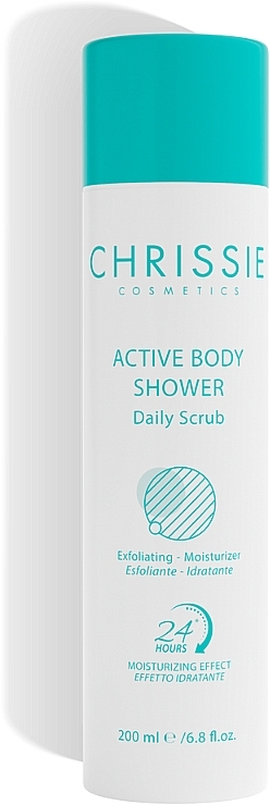 Щоденний скраб для душу - Chrissie Active Body Shower Daily Scrub — фото N1