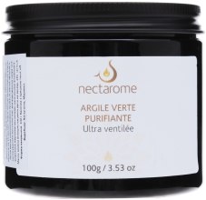 Маска для волосся "Зелена глина" - Nectarome argile verte purifiante Face Mask — фото N1