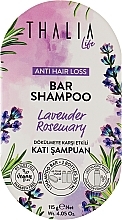 Парфумерія, косметика Твердий шампунь проти випадання волосся з лавандою й розмарином - Thalia Life Bar Shampoo