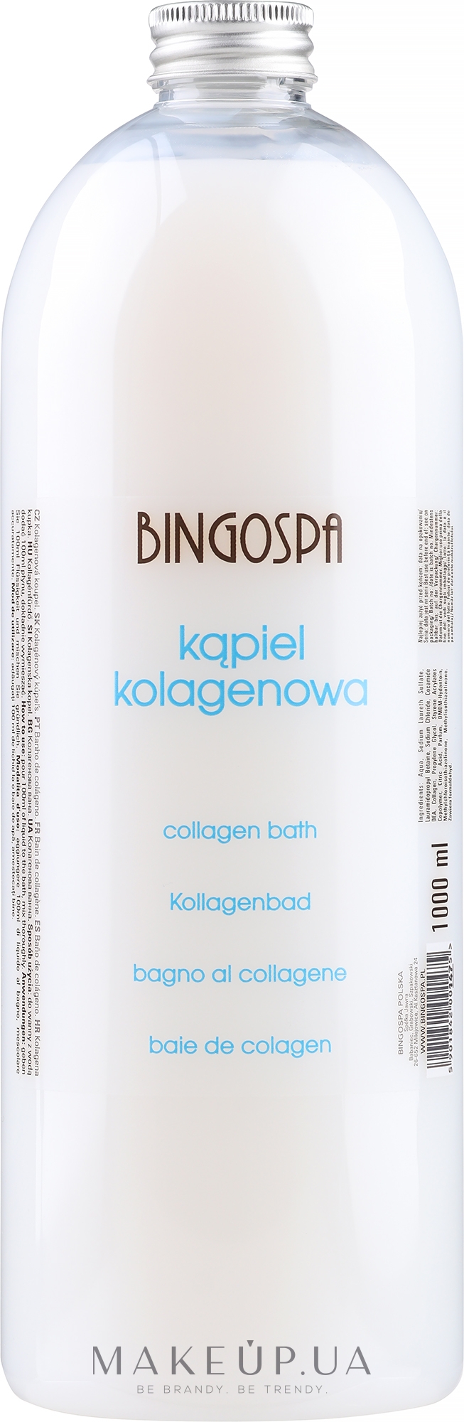 Пена для ванн коллагеновая - BingoSpa — фото 1000ml