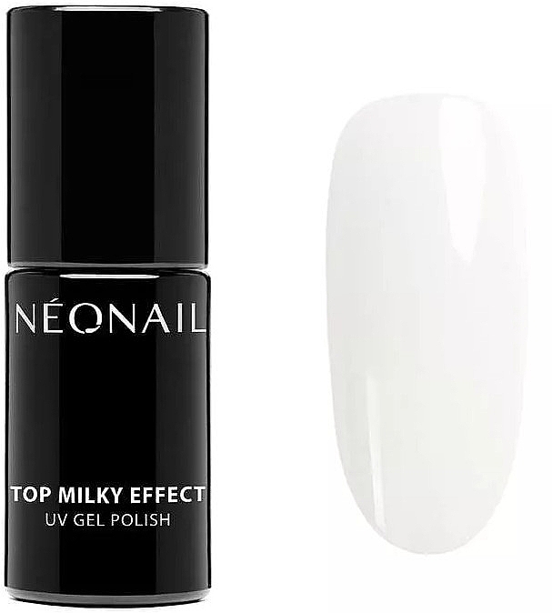 Топ гибридный для гель-лака - NeoNail Top Milky Effect Creamy — фото N1