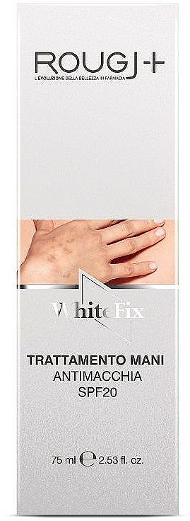 Крем для рук против пигментных пятен - Rougj+ WhiteFix Anti-Stain Hand Treatment — фото N2