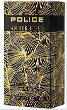 Духи, Парфюмерия, косметика Police Amber Gold For Her - Набор (edt/100ml + lotion/125ml)