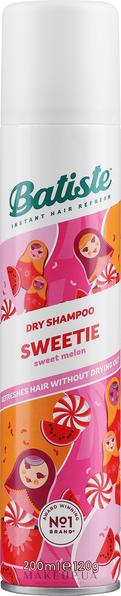Сухой шампунь - Batiste Sweet Delicious Sweetie Dry Shampoo — фото 200ml