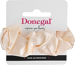 Резинка для волосся, FA-5674, тканинна, пісочна - Donegal — фото N1