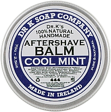 Парфумерія, косметика Бальзам після гоління "Прохолодна м'ята" - Dr K Soap Company Aftershave Balm Cool Mint
