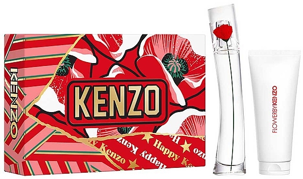 Kenzo Flower By Kenzo - Набор (edp/30ml + b/lot/75ml) — фото N1