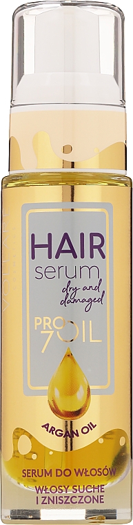 Олія з арганою для сухого і пошкодженого волосся - Vollare PROils Intensive Repair Oil — фото N2