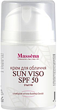 Духи, Парфюмерия, косметика Солнцезащитный крем для лица - Massena Sun Viso SPF 50