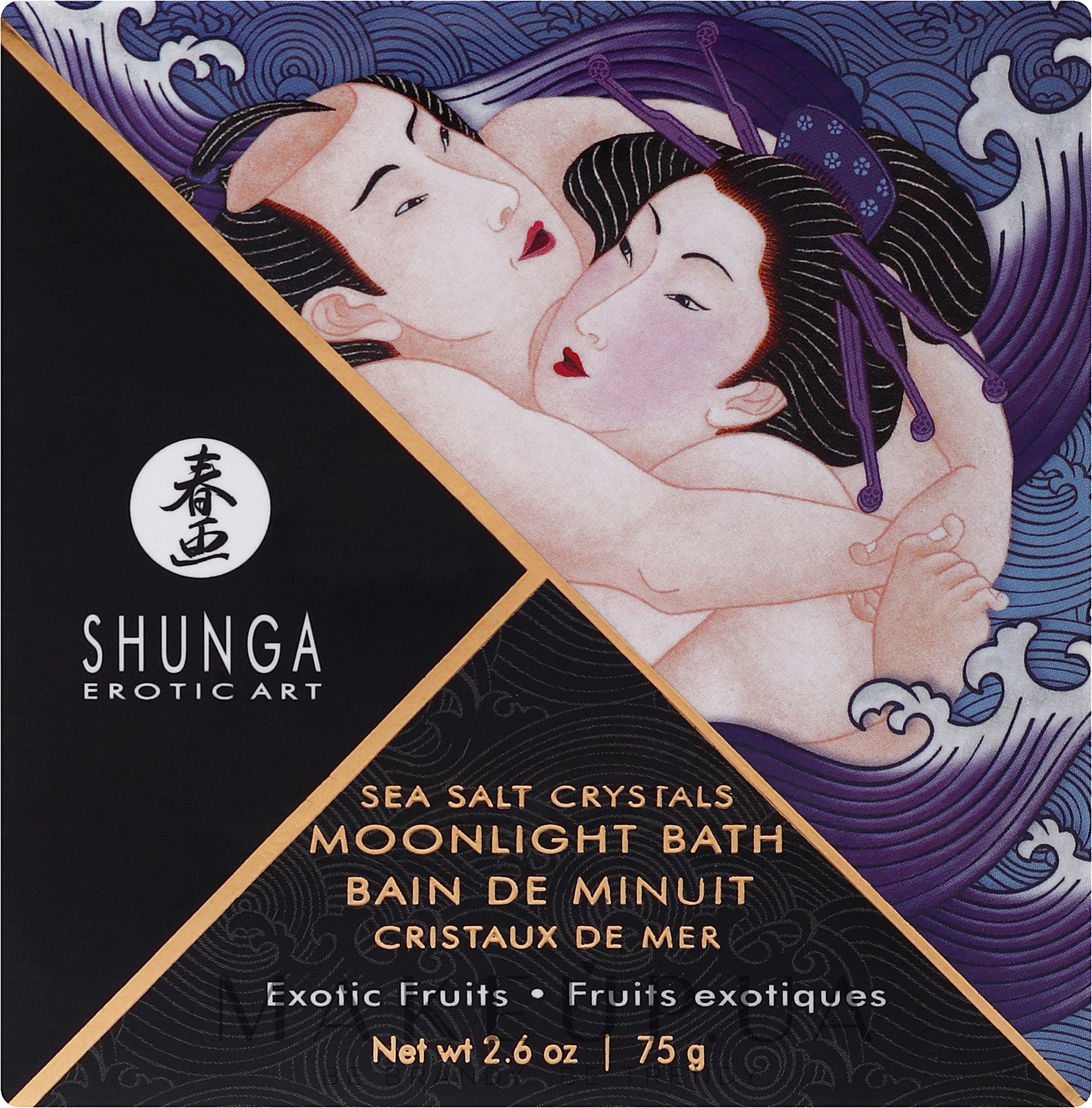 Shunga Oriental Crystals Bath Salts Exotic Fruits - Пенящаяся соль для ванны с ароматом экзотических фруктов: купить по лучшей цене в Украине | Makeup.ua