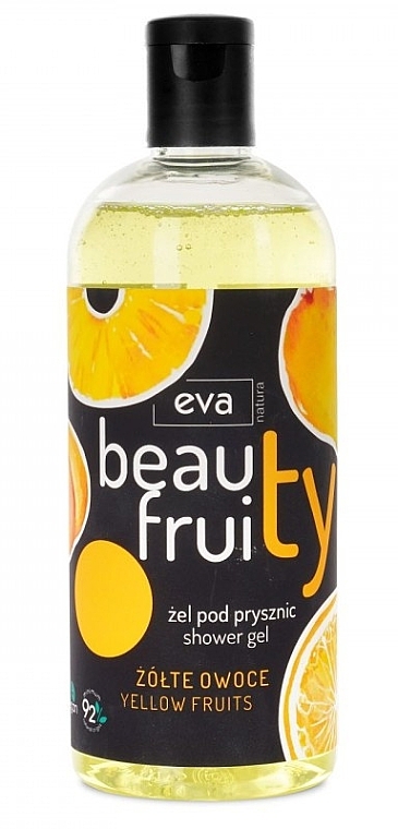 Гель для душа "Желтые фрукты" - Eva Natura Beauty Fruity Yellow Fruits Shower Gel — фото N1