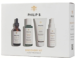 Парфумерія, косметика Набір, 4 продукти - Philip B 4 Step Treatment Discovery Kit