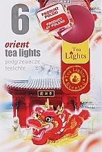 Парфумерія, косметика Чайні свічки «Orient», 6 шт. - Admit Scented Tea Light Orient