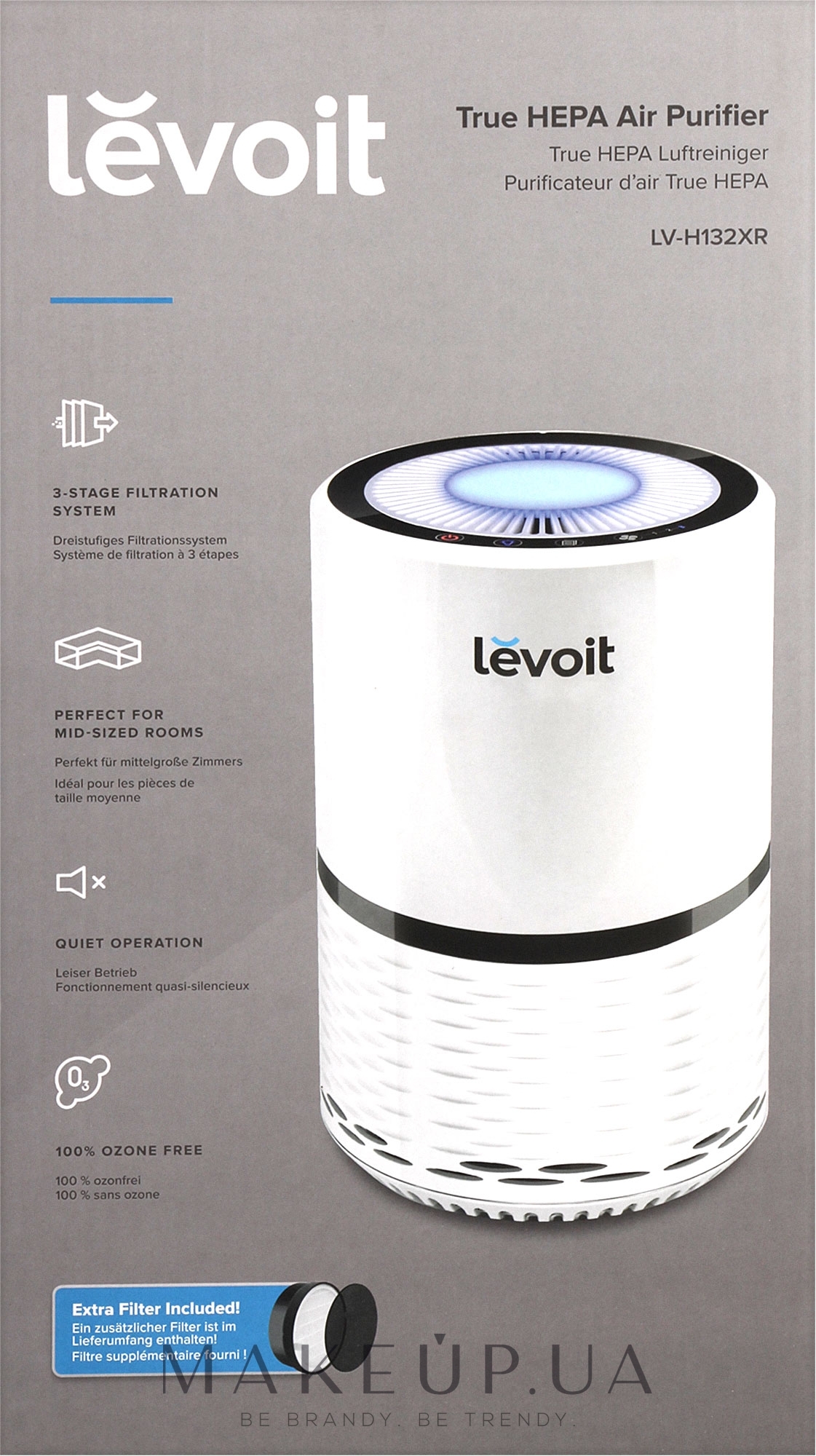 Очиститель воздуха - Levoit Air Purifier LV-H132XR White: купить