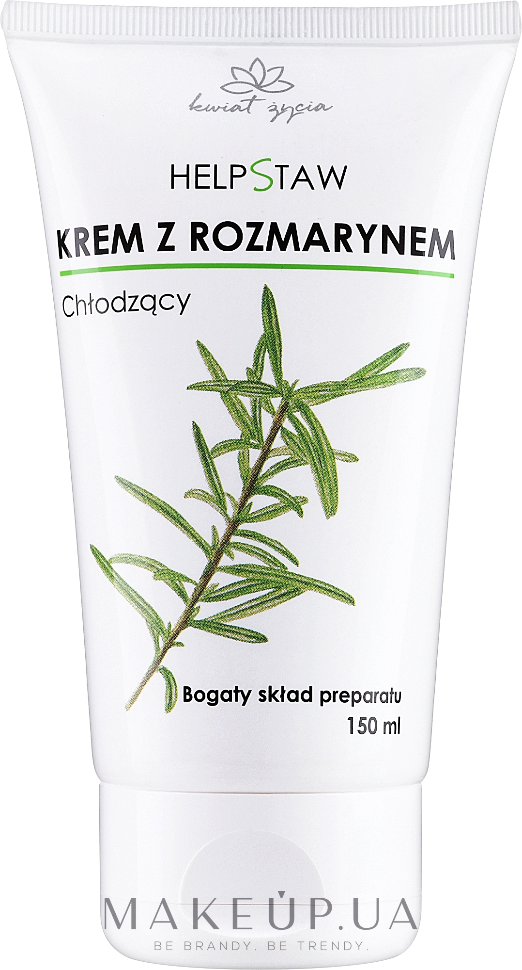 Охлаждающий крем для тела с розмарином - White Pharma Rosemary Body Cream — фото 150ml