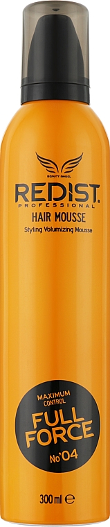 Мус для фіксації волосся - Redist Hair Care Mousse Full Force — фото N1