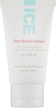 Духи, Парфюмерия, косметика Солнцезащитный крем для лица - Estesophy Ice Sun Block Cream UV/SPF 38