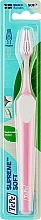 Парфумерія, косметика Зубна щітка, м'яка, рожева - TePe Supreme Toothbrush Soft