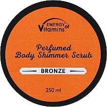Парфумерія, косметика Парфумерний скраб-шимер для тіла "Bronze" - Energy Of Vitamins