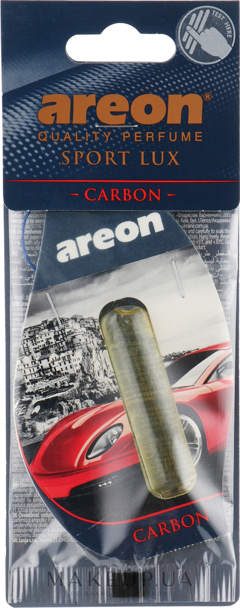Ароматизатор для автомобиля - Areon Sport Lux Carbon — фото 5ml