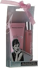 Парфумерія, косметика Vendara Presents Audrey Pink - Набір (edt/8ml + sh/cr/25ml)