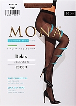 Колготки для женщин "Relax" 20 Den, daino - MONA — фото N1