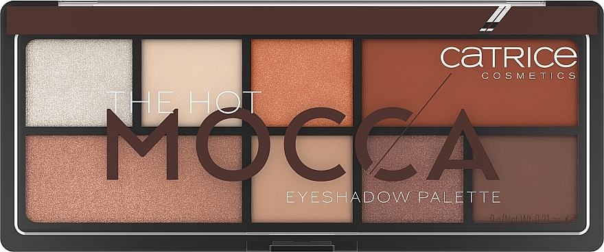 Палетка теней для век - Catrice The Hot Mocca Eyeshadow Palette — фото N1