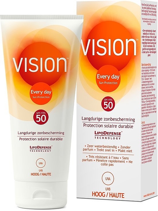 Солнцезащитный крем SPF50 - Vision Every Day Sun Protection SPF50 Sun Cream — фото N1