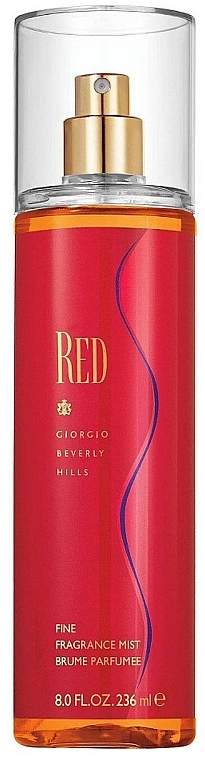 Giorgio Beverly Hills Red Fragrance Mist - Міст для тіла — фото N1