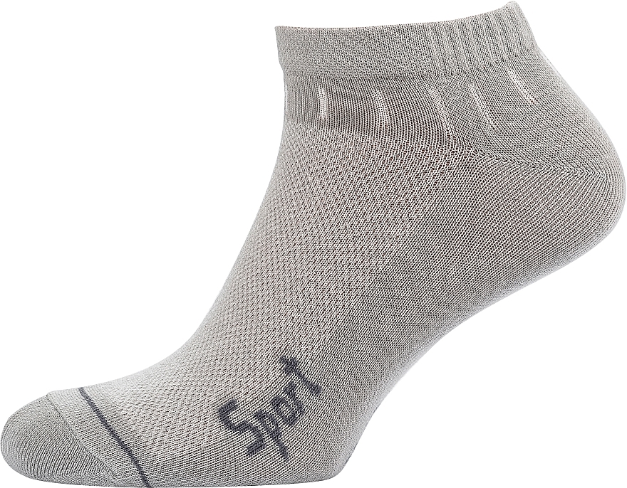 Шкарпетки чоловічі короткі RT1121-021, сірі - Modna Zona — фото N1